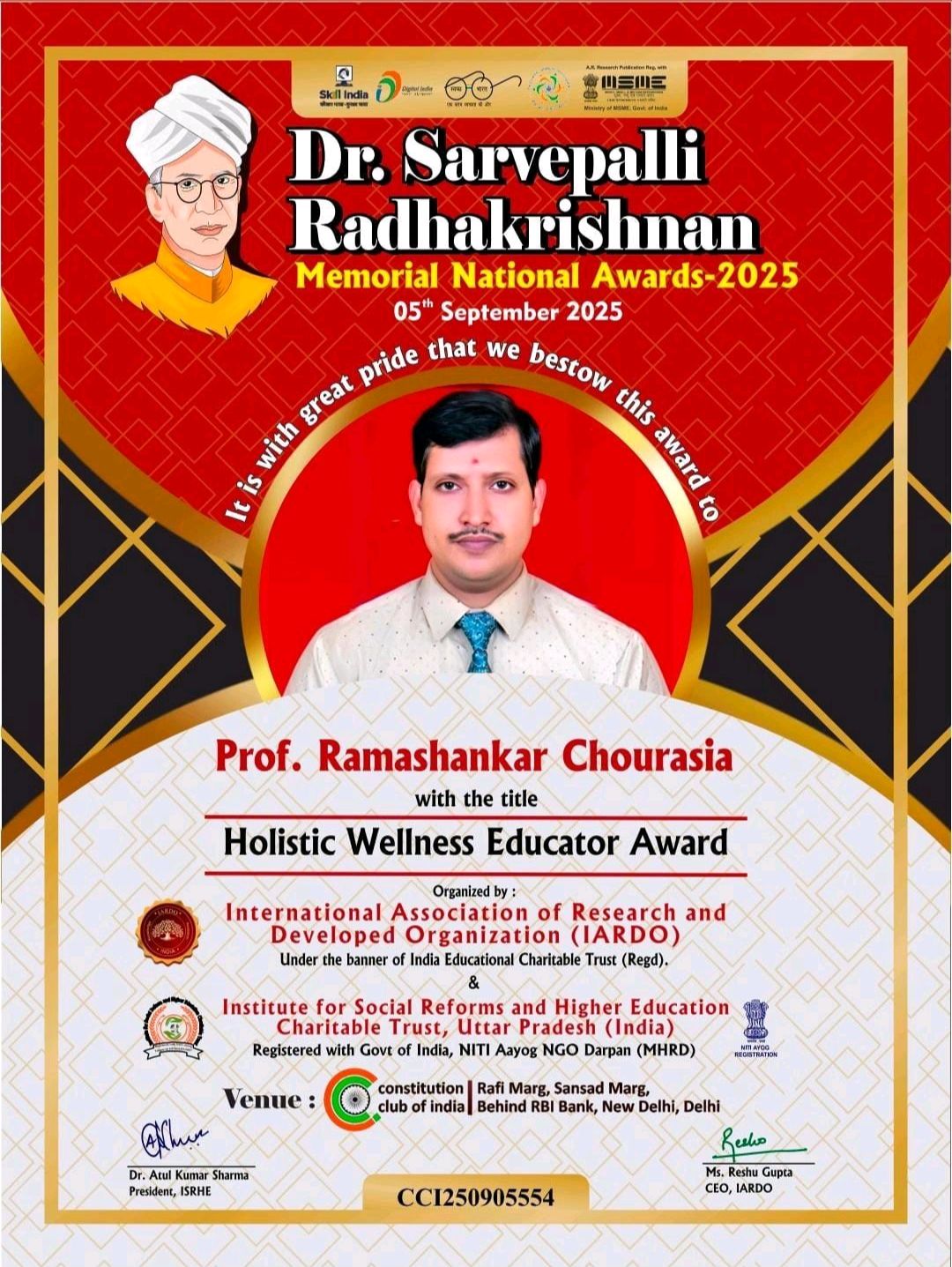 Best Coaching Institute Award